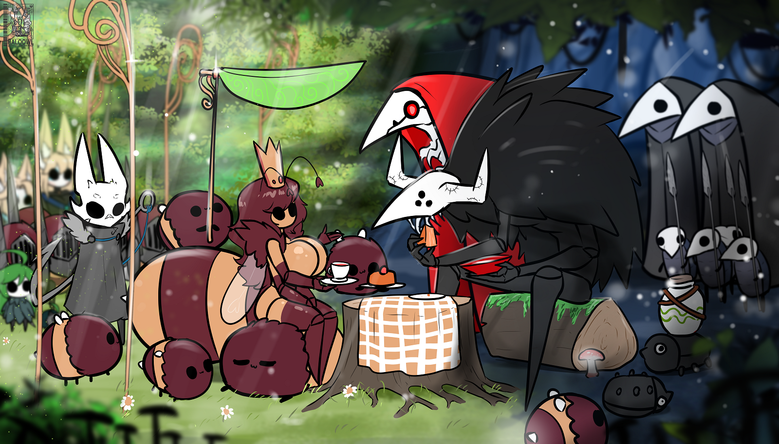 Vatt Commission 8-13-2025 Hollow Knight