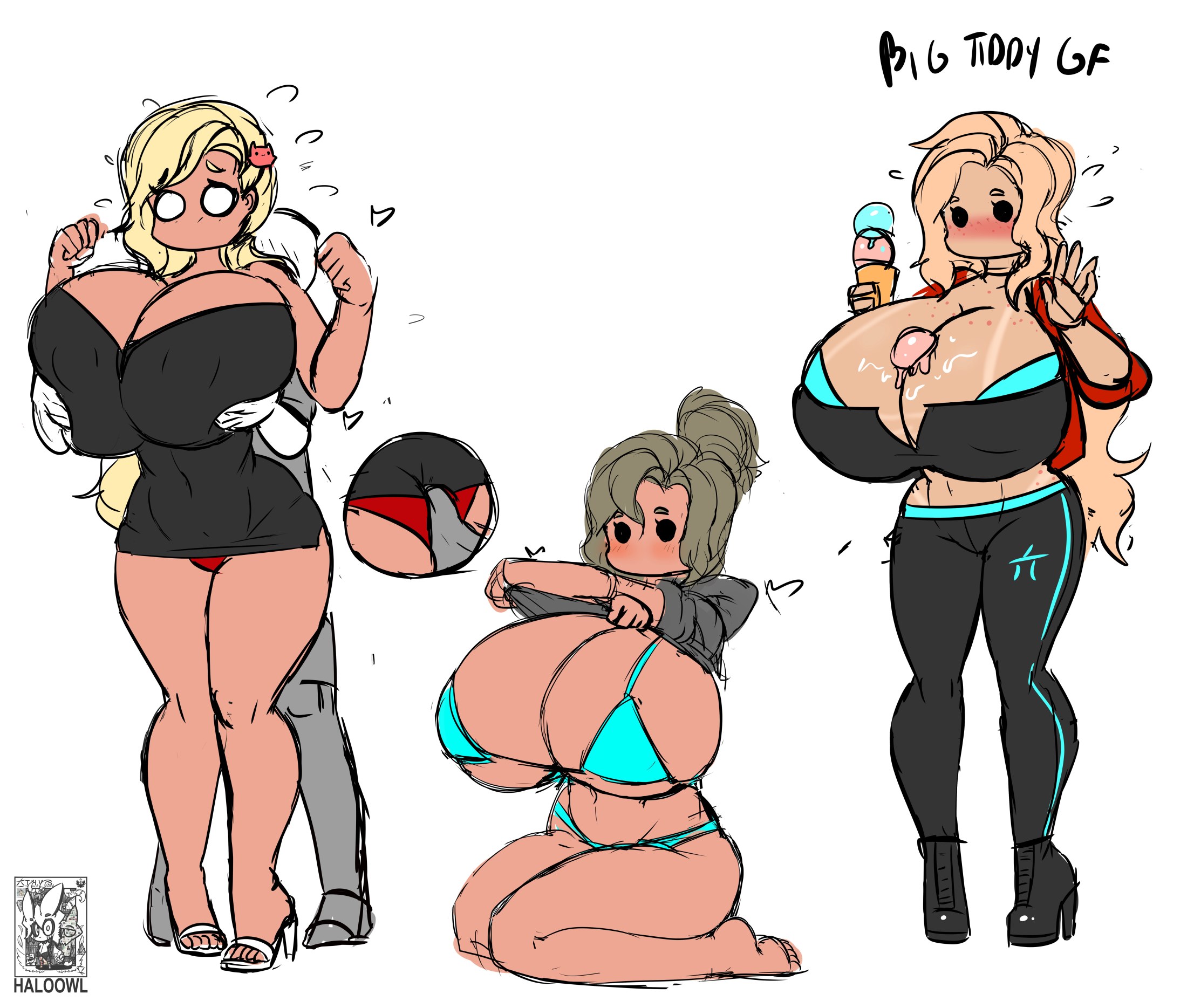 Big tiddy GF